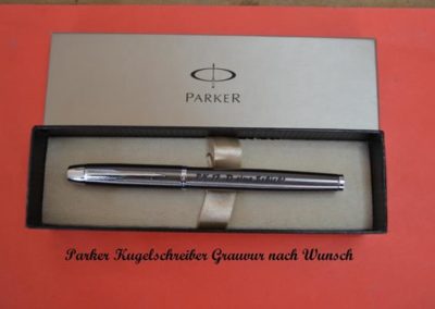 Parker-Kugelschreiber-Grauvur